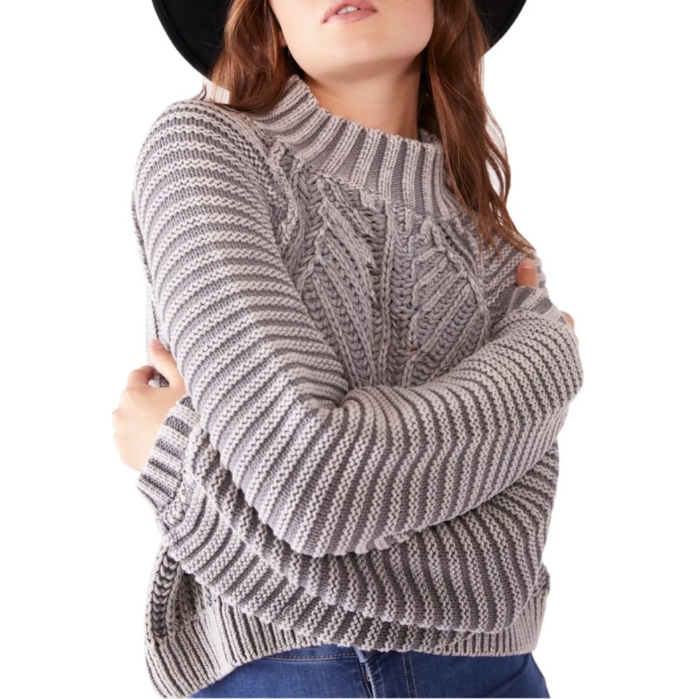Free People Sweetheart Mock Neck Sweater - Picture 8 of 12